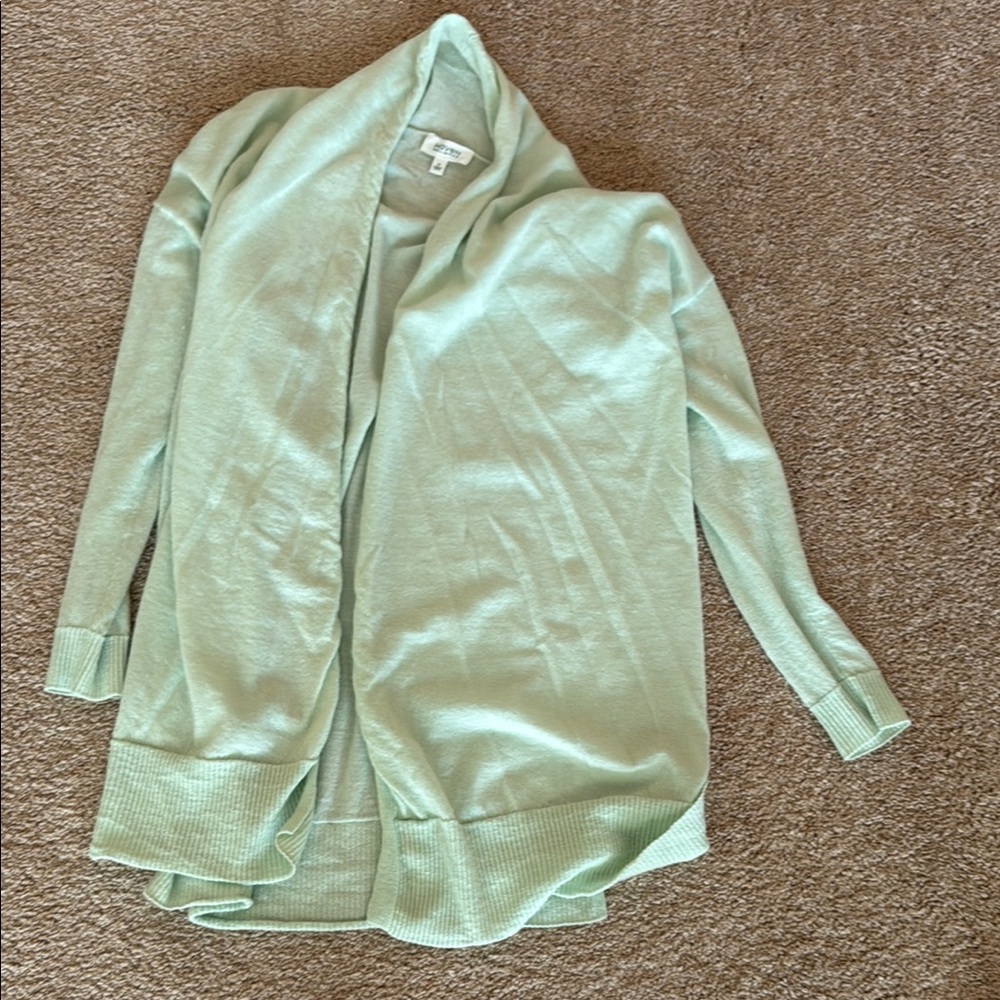 Mint Green cashmere Cardigan